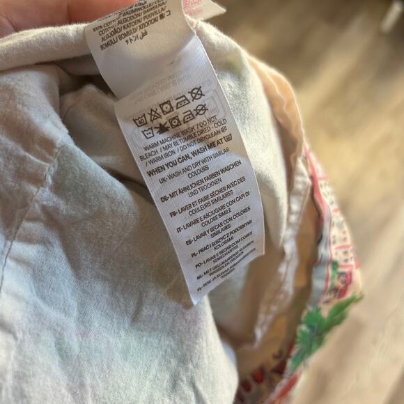 Mini Boden Lemon Village Print Sundress Adjustable Straps 5–6Y Cotton - Picture 7 of 11